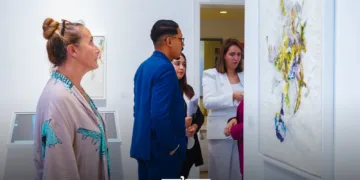 The Abla Ababou Gallery is hosting an exhibition from April 19 to May 30 that brings together the contrasting yet complementary worlds of two artists and life partners, Florence Arnold and Christophe Miralles.