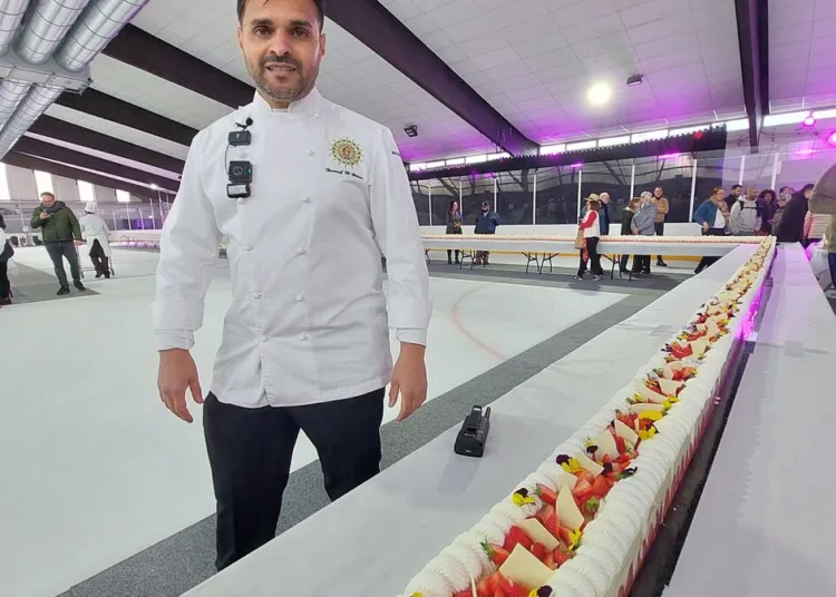 world record strawberry cake