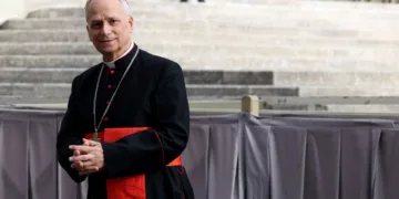 New Pope Robert Prevost. Franco Origlia