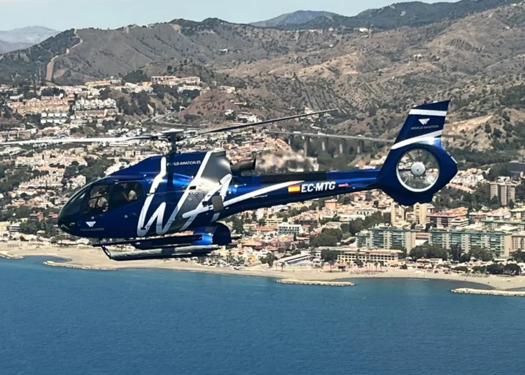 World Aviation Group has launched a new luxury helicopter service connecting Morocco’s northern region with Málaga, Spain.