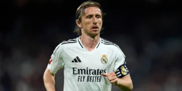 Luka Modric of Real Madrid. Pic: Angel Martinez/Getty Images