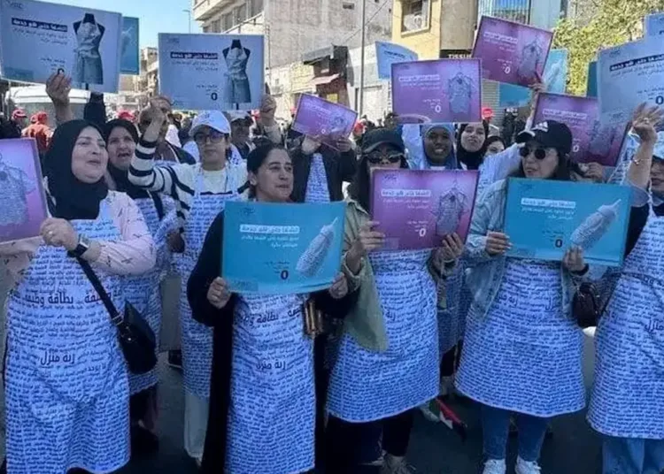 Moroccan Women March in for Fair Share of Housework