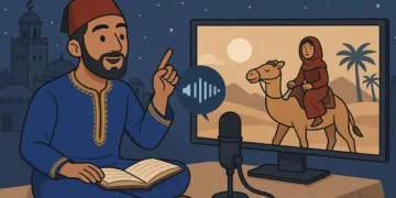 moroccan storytelling AI