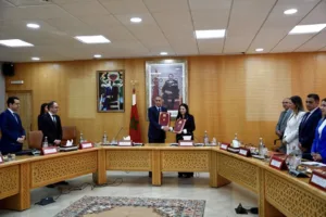 The signing of the agreement