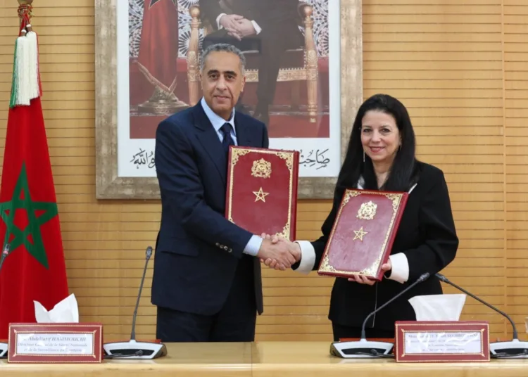 The signing of the agreement