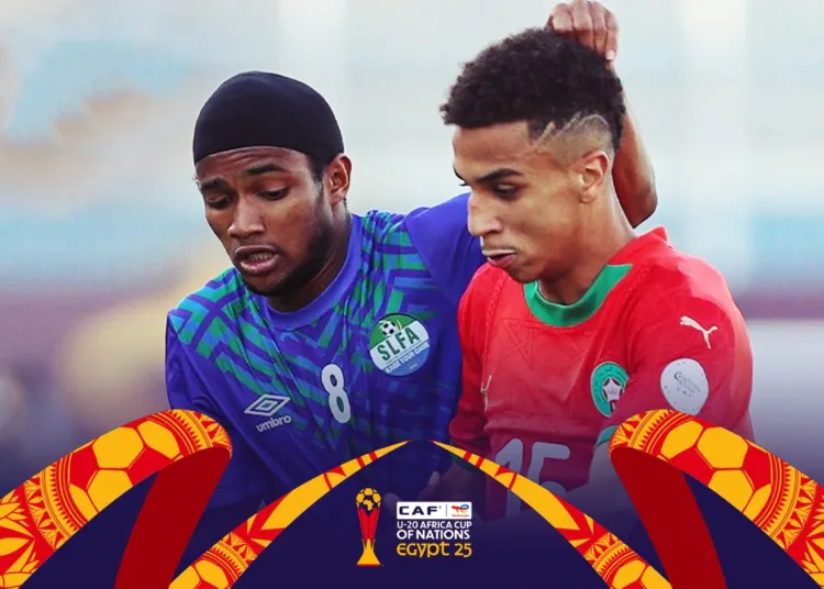 Morocco’s U20 national team has clinched their place in the 2025 FIFA U20 World Cup, overcoming a stubborn Sierra Leone side 1-0 in the quarterfinals of the U20 Africa Cup of Nations.