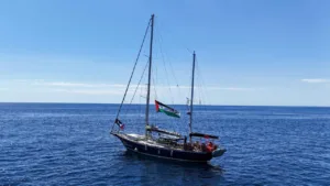  the Gaza-bound British-flagged vessel “Madleen” 