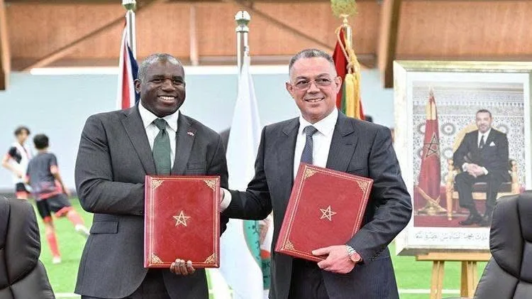Morocco and the UK have taken a step forward in their growing partnership by signing a Memorandum of Understanding (MoU) on Monday in Sale to bolster preparations for the 2030 FIFA World Cup. 