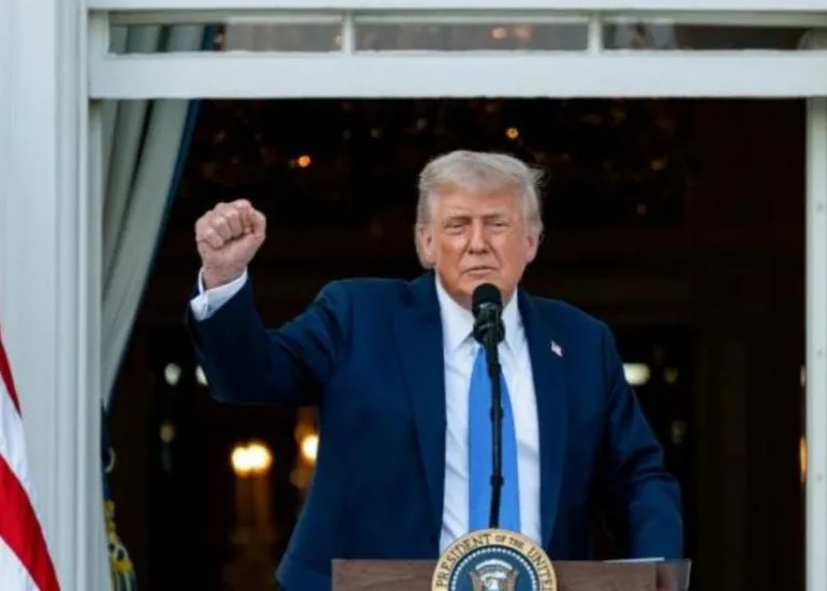US President Donald Trump