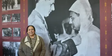 Bahija Simou, the Director of the Royal Archives of Morocco, has been awarded the prestigious Order of Merit of the Italian Republic in recognition of her efforts of promoting cultural heritage and deepening historical ties between Morocco and Italy.