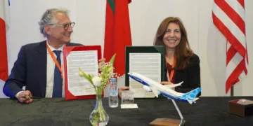 American aerospace giant Boeing and the Moroccan aviation industry are strengthening ties at the 55th International Paris Air Show at Le Bourget, which is being held from June 16 to 22.