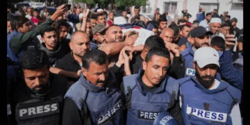 the IOF killed both Abu Faisal and Moamen Abu al-Ouf—the photojournalist who had documented those very scenes, including Warda’s rescue. The same strike also killed paramedics Hussein Abu Faisal, Wael al-Attar, and Bara’ Afanah