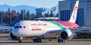 Royal Air Maroc plane