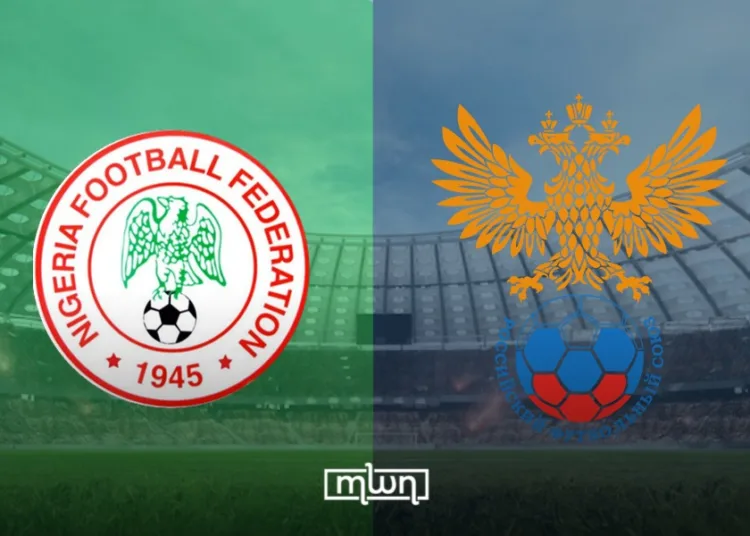 Russia and Nigeria will meet for the first time ever in an international friendly match on Friday at Moscow’s iconic Luzhniki Stadium.