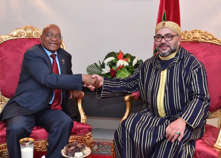 Jacob Zuma had previously met with King Mohammed VI during the 2017 African Union-European Union summit in Abidjan.