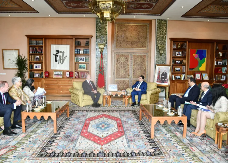 Moroccan Foreign Affairs Minister Nasser Bourita hosted in Rabat today members of the British parliamentary delegation, with the visit coming on the heels of a significant shift in the UK’s position on the Western Sahara dispute.