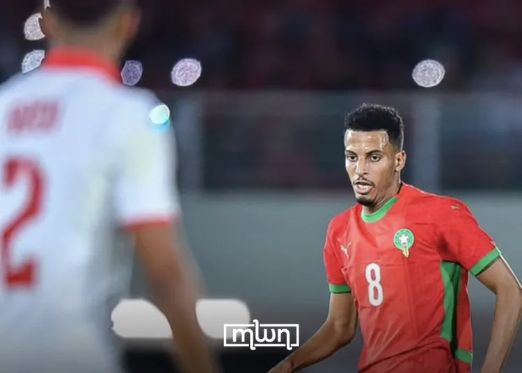 Atlas Lion Azzedine Ounahi from tonight's game against Tunisia