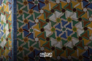 Decaying zawiya and script-covered walls retain a monastic gravity.