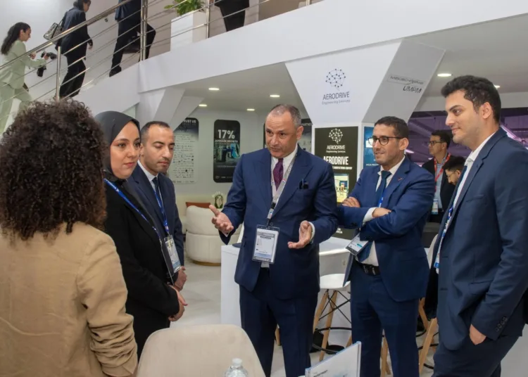 Moroccan Minister of Industry and Trade, Ryad Mezzour, at the Paris Air Show