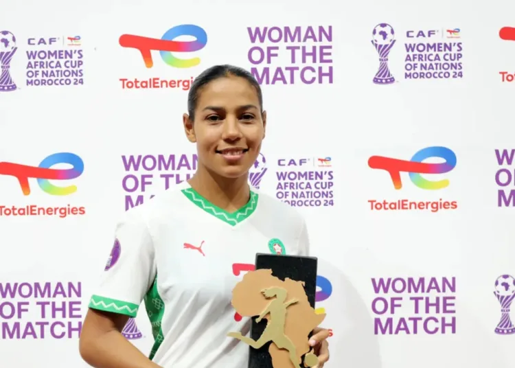 Ghizlane Chebbak led Morocco to a 4-2 win over the Democratic Republic of Congo on Wednesday night at Rabat’s Olympic Stadium, in the second round of the Women’s Africa Cup of Nations (WAFCON) 2024.