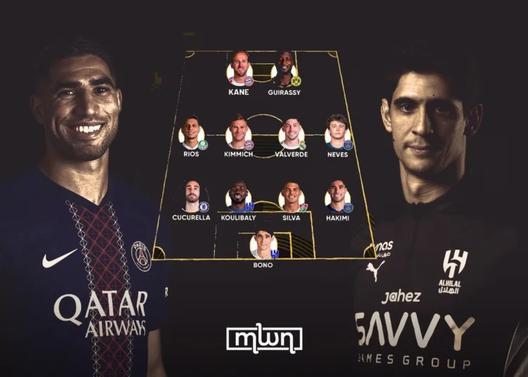 Hakimi and Bounou Named in Club World Cup Best XI