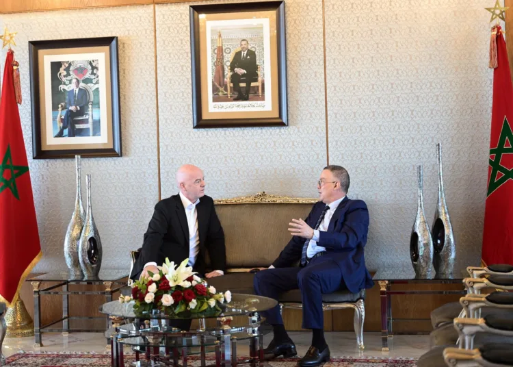 During his visit, Infantino spoke about Morocco’s football achievements and upcoming hosting duties.