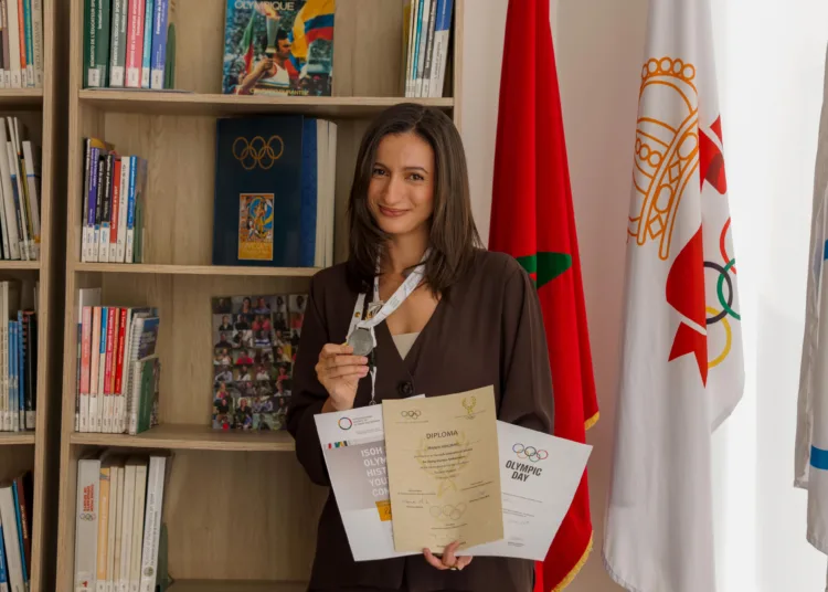 Rhizlane Siba, Moroccan track and field athlete specializing in high jump, stumbled upon the sport by chance.