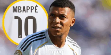 Mbappé stands to inherit the legendary Number 10 shirt at Real Madrid.