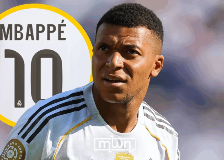 Mbappé stands to inherit the legendary Number 10 shirt at Real Madrid.