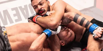 Ilias Bulaid won with a first-round submission at UAE Warriors.