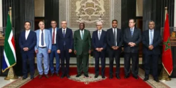 Rachid Talbi El Alami Receives Former South African President Jacob Zuma