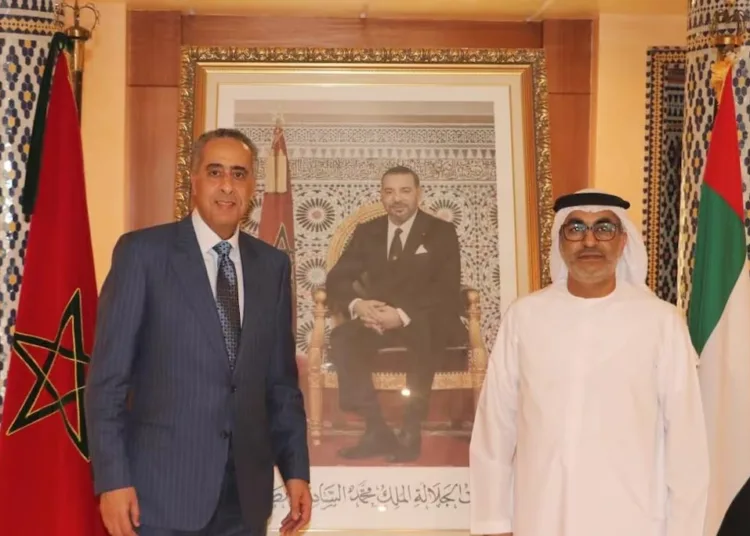 Morocco’s Director General of National Security and Territorial Surveillance, Abdellatif Hammouchi, received the head of the UAE’s National Intelligence Service, Ali Obaid Al Dhaheri, in Rabat today.