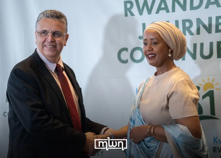 The event brought together Rwandans living in Morocco, Moroccan officials, and diplomats.