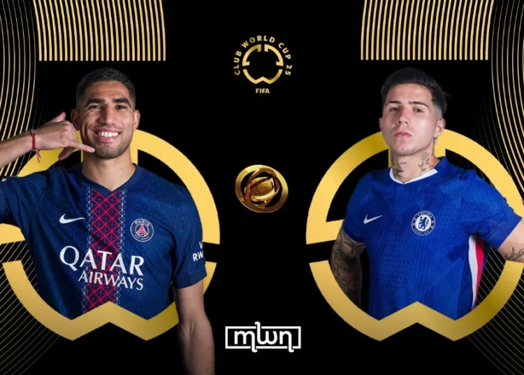 Chelsea and PSG meet today in the final of the 2025 FIFA Club World Cup