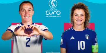 England and Italy will face off on Tuesday in Stade de Geneve in a semifinal matchup that promises drama, goals, and an enthusiastic crowd.