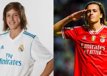 Real Madrid have completed the signing of Spanish left-back Álvaro Carreras from Benfica