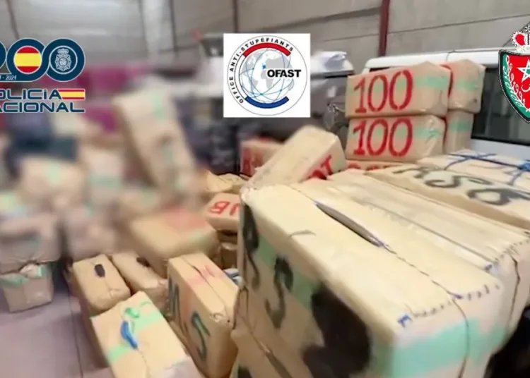 Spanish Police Seize Over 15 Tons of Hashish Hidden in Moroccan Watermelon Truck