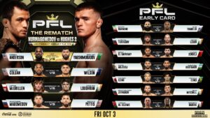 PFL Champions Series: Road to Dubai – Nurmagomedov vs Hughes Headlines Historic MMA Show at Coca-Cola Arena