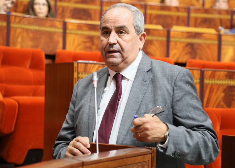 Azzedine El Midaoui, Minister of Higher Education, Scientific Research and Innovation, in parliament.