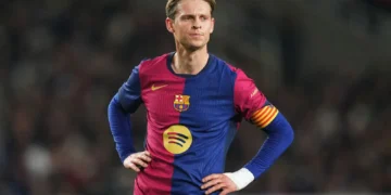 De Jong could become the new Barcelona captain, replacing Ter Stegen.