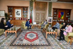 Morocco’s Minister of Foreign Affairs Nasser Bourita met with a delegation of US Congress members