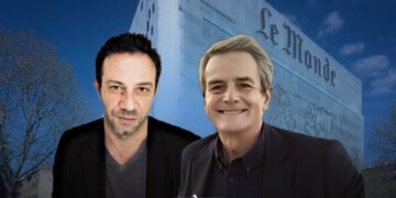 The architects of this farce are Christophe Ayad and Frédéric Bobin.