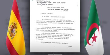 A confidential French intelligence telegram dated September 19, 1962, exposes a covert collaboration between the Algerian National Liberation Army and Spanish forces near the Moroccan border.