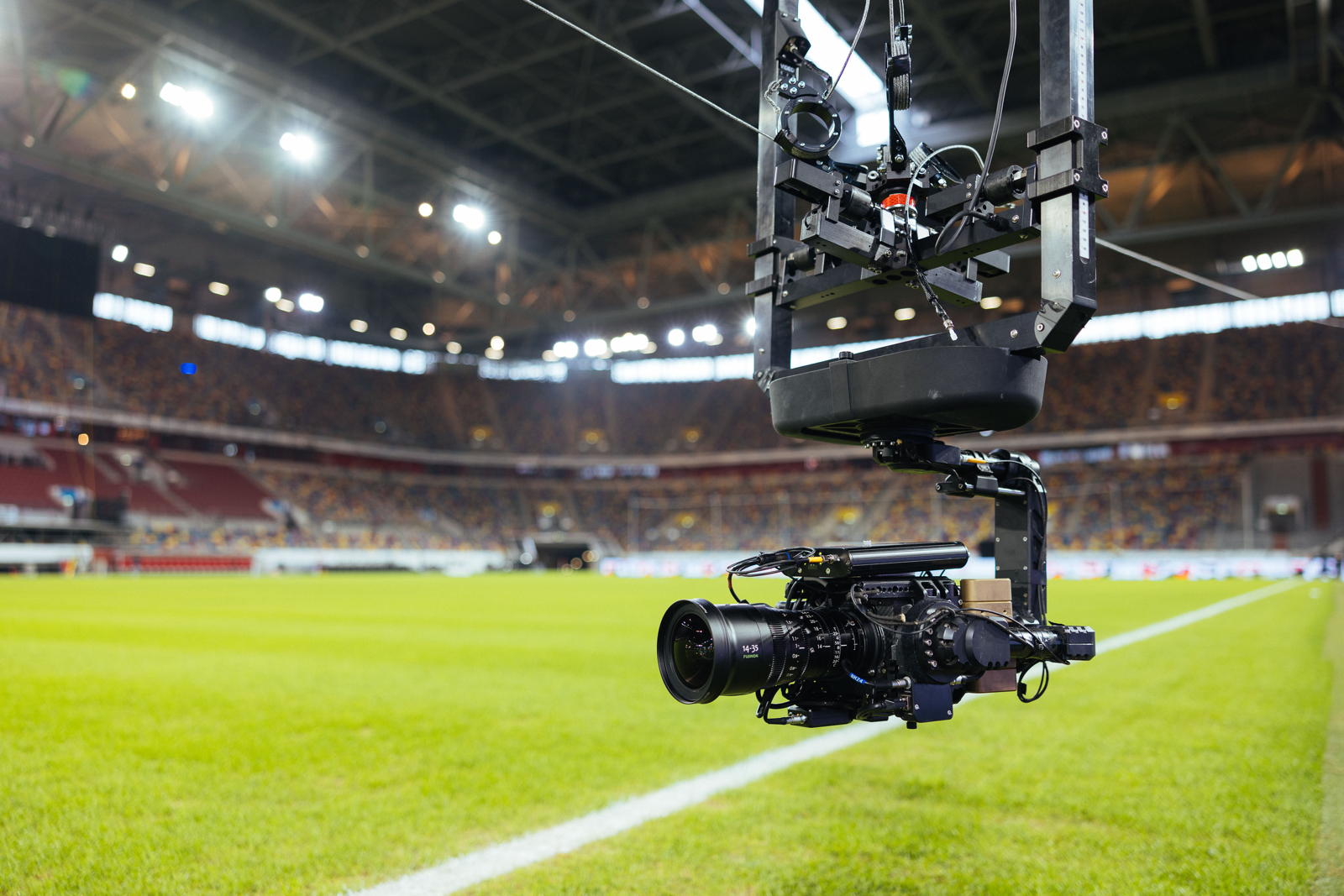 Morocco Makes History: SNRT to Deploy Spidercam in All 9 AFCON Stadiums