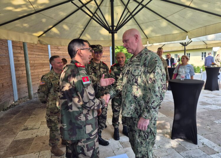 General Mohammed Berrid led a high-ranking Moroccan delegation to Stuttgart on August 14-15, attending the change of command ceremony at the United States Africa Command (AFRICOM).