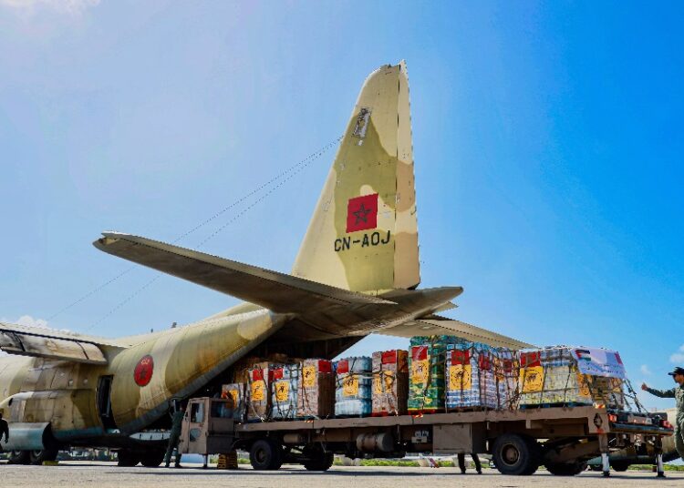 Morocco's humanitarian aid to Gaza