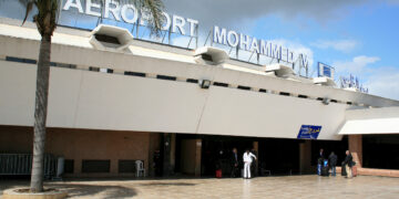 Morocco's Mohammed V International Airport in Casablanca.