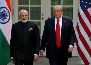 Trump has imposed sweeping 50% tariffs on Indian exports, escalating tensions with New Delhi in a move Washington describes as punishment for India’s continued purchases of Russian oil. REUTERS/Kevin Lamarque
