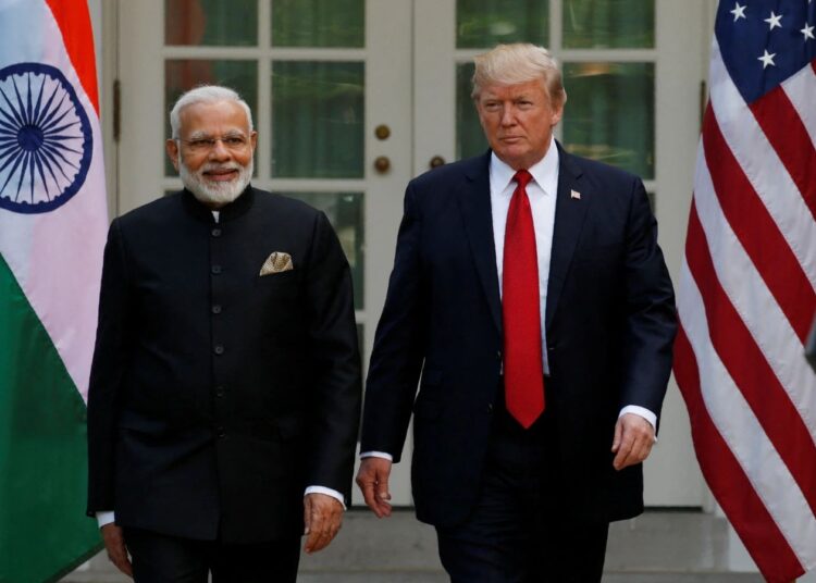 Trump has imposed sweeping 50% tariffs on Indian exports, escalating tensions with New Delhi in a move Washington describes as punishment for India’s continued purchases of Russian oil. REUTERS/Kevin Lamarque