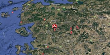 6.1 Earthquake Strikes Western Turkiye